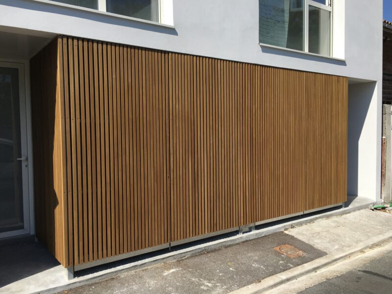 Portail acier galvanisé modèle Helsinki — Gironde n°3 - photo 1 - Ludovic Lecourt, metallier Bordeaux Gironde